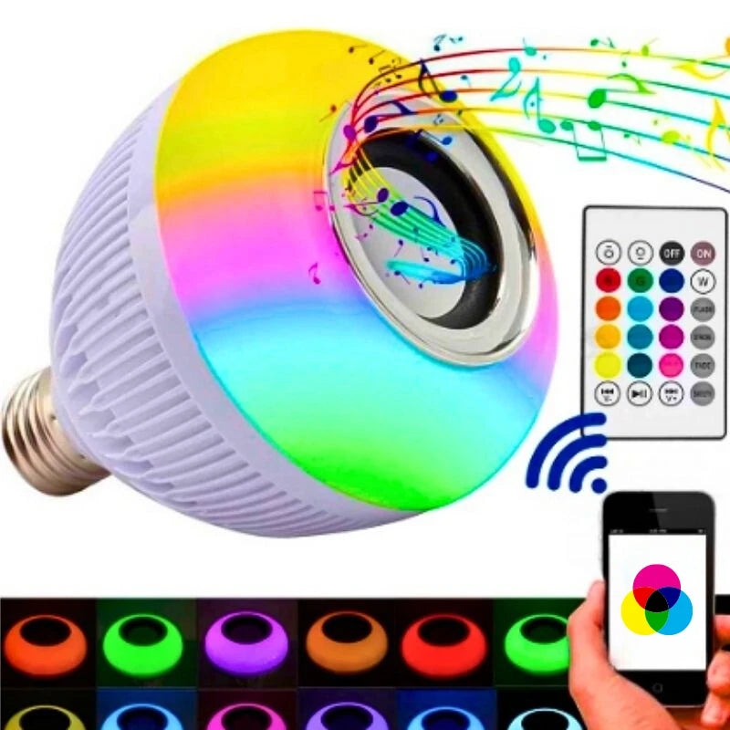 Lâmpada De Led Bluetooth