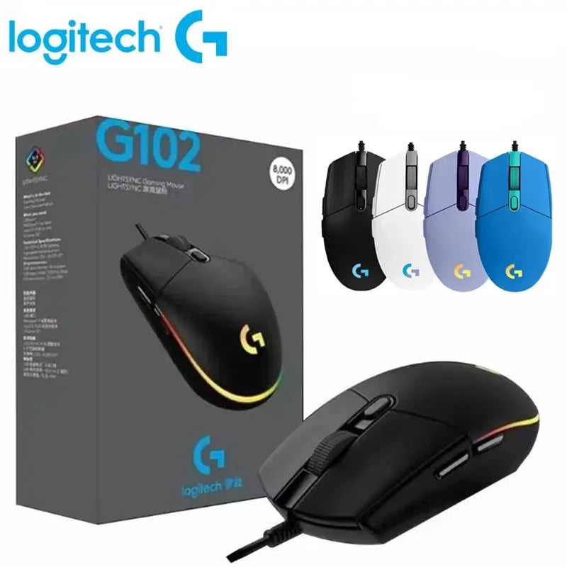 Mouse USB com fio