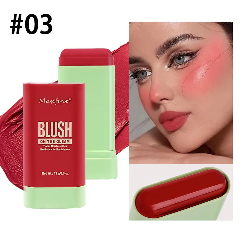 Blush com hidratação de longa duração