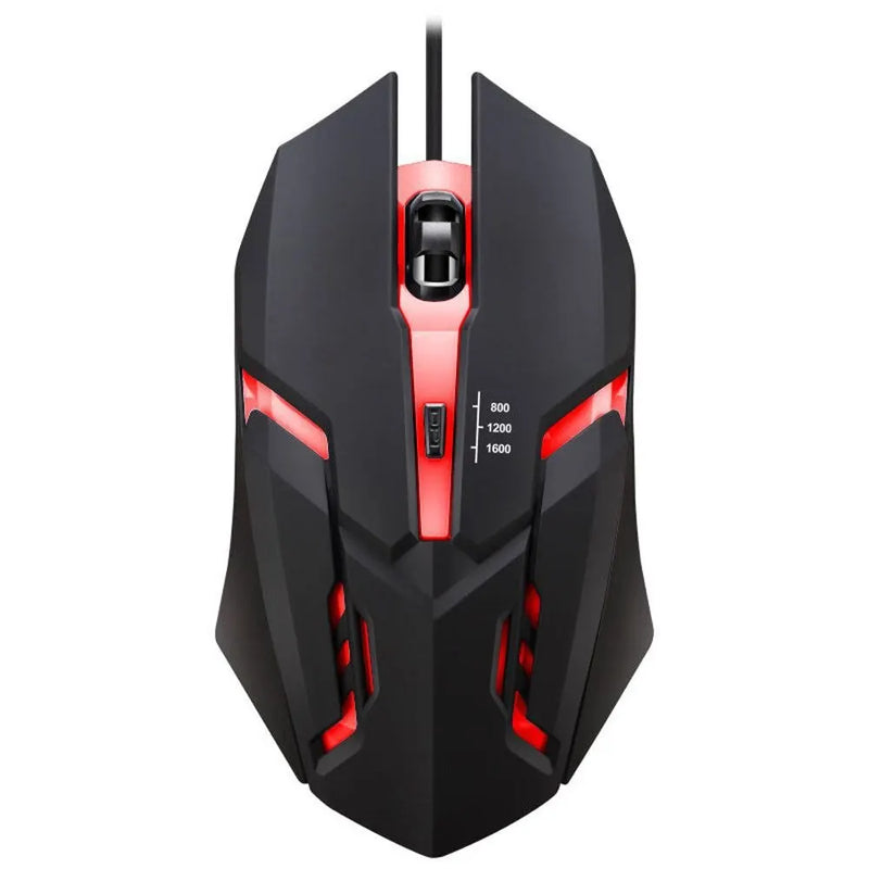 Mouse para jogos com design ergonômico de alta qualidade