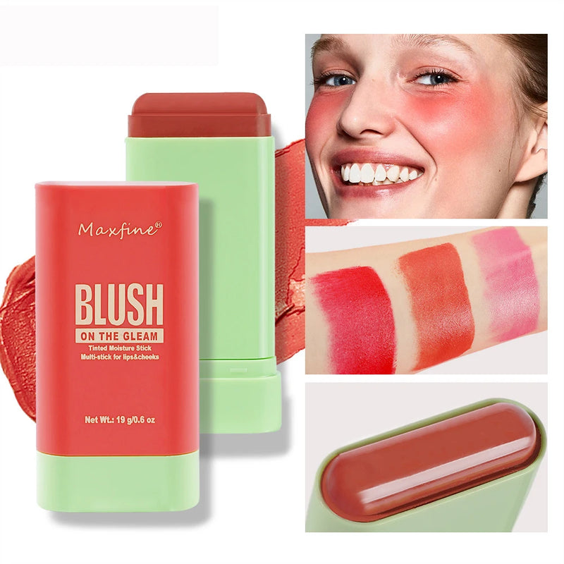 Blush com hidratação de longa duração