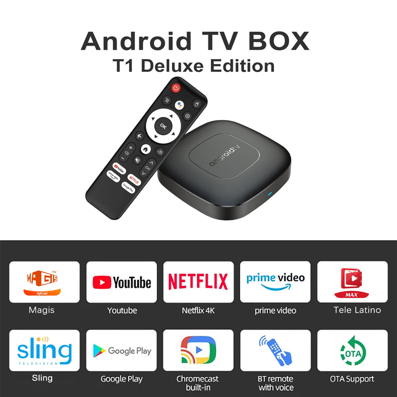 Smart  TV Box (Google Assistant)