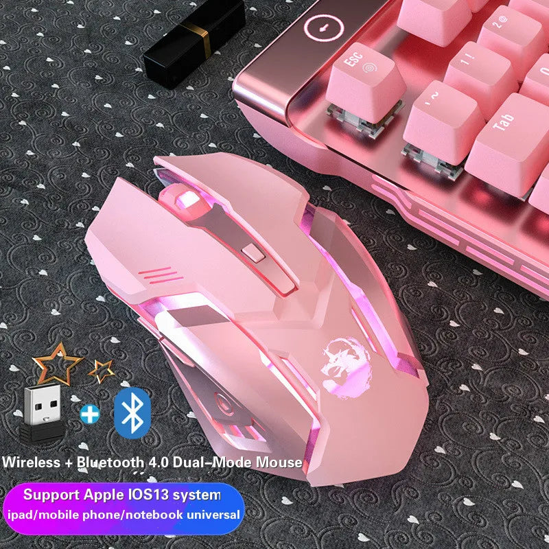 Mouse ergonômico com fio