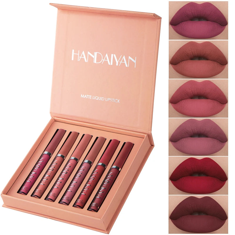 Kit de 6 gloss labial