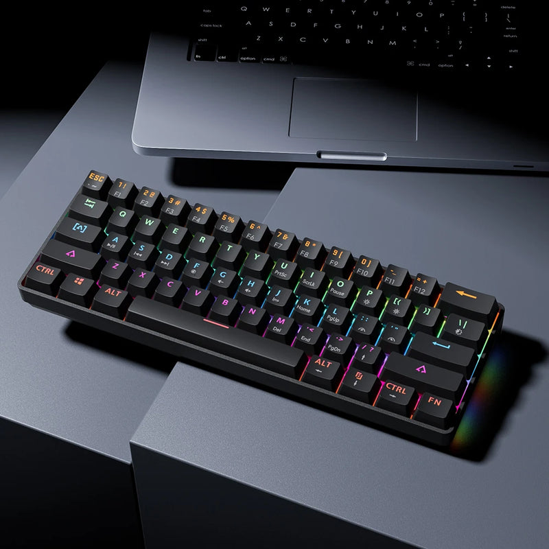 MUCAI MK61 USB Gaming Teclado mecânico